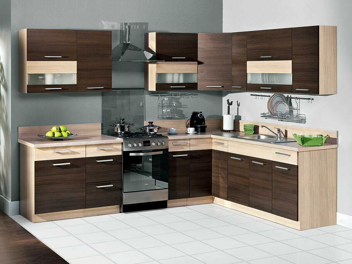 Modulvægskab Mode Dark 107