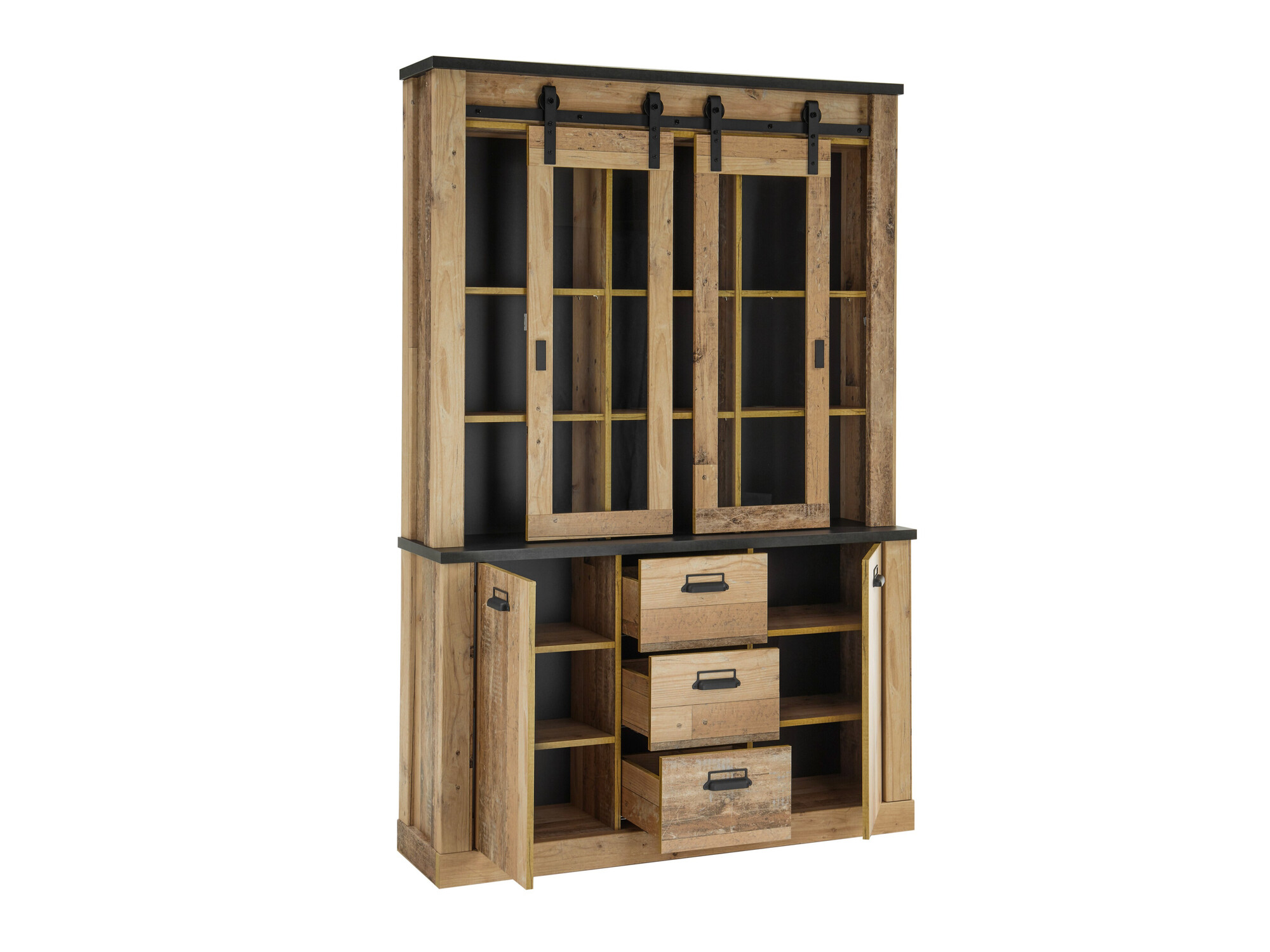 Reol Cirtale 110 (Modnet træ + Antracit)