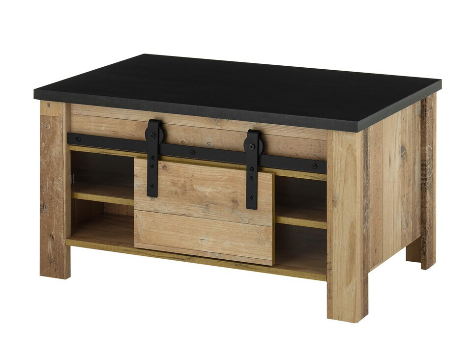 Sofabord Cirtale 111 (Antracit + Modnet træ)