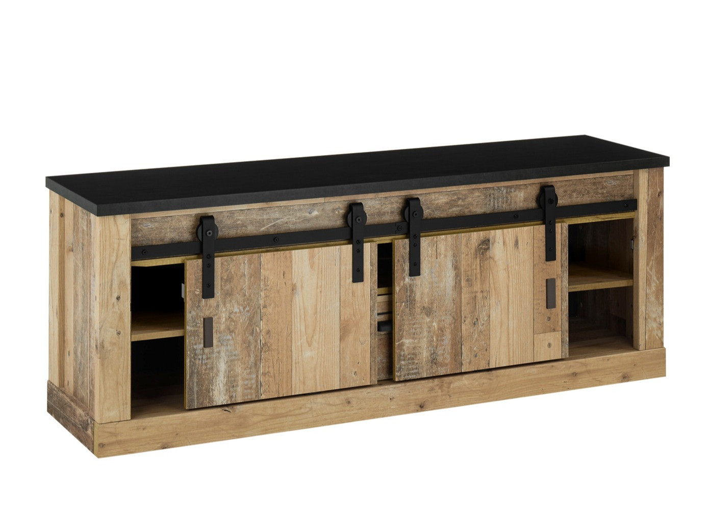 TV-bord Cirtale 112 (Antracit + Modnet træ)