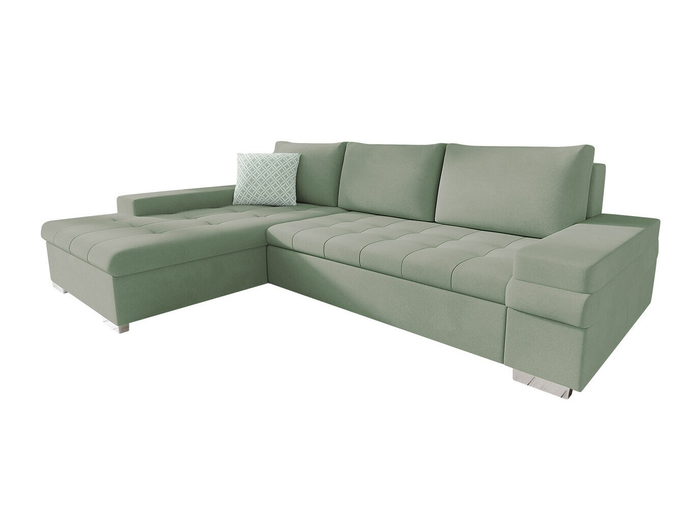 Hjørnesofa Comfivo Olivetum I (Uttario Velvet 2954 + Evo 29)
