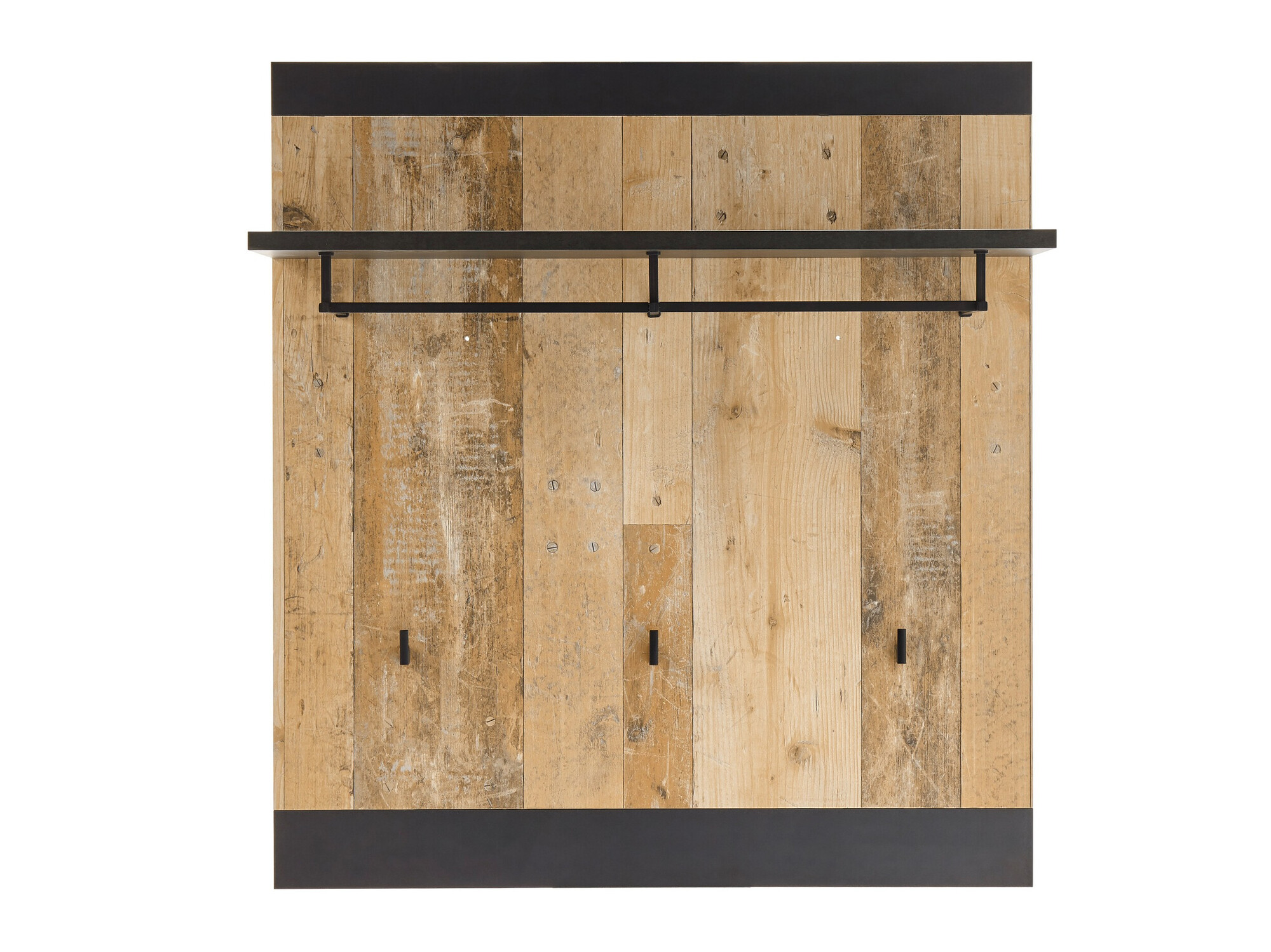 Knagerække Cirtale 126 (Antracit + Modnet træ)