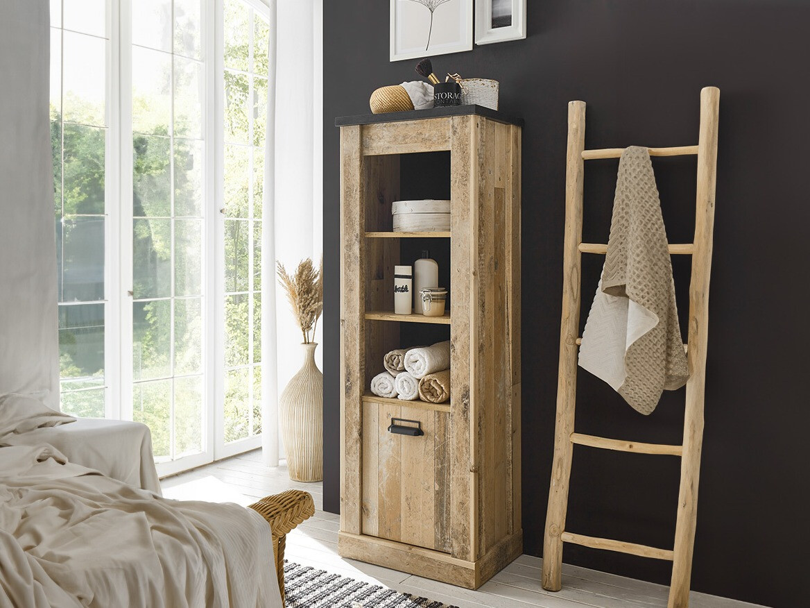 Reol Cirtale 123 (Modnet træ + Antracit)