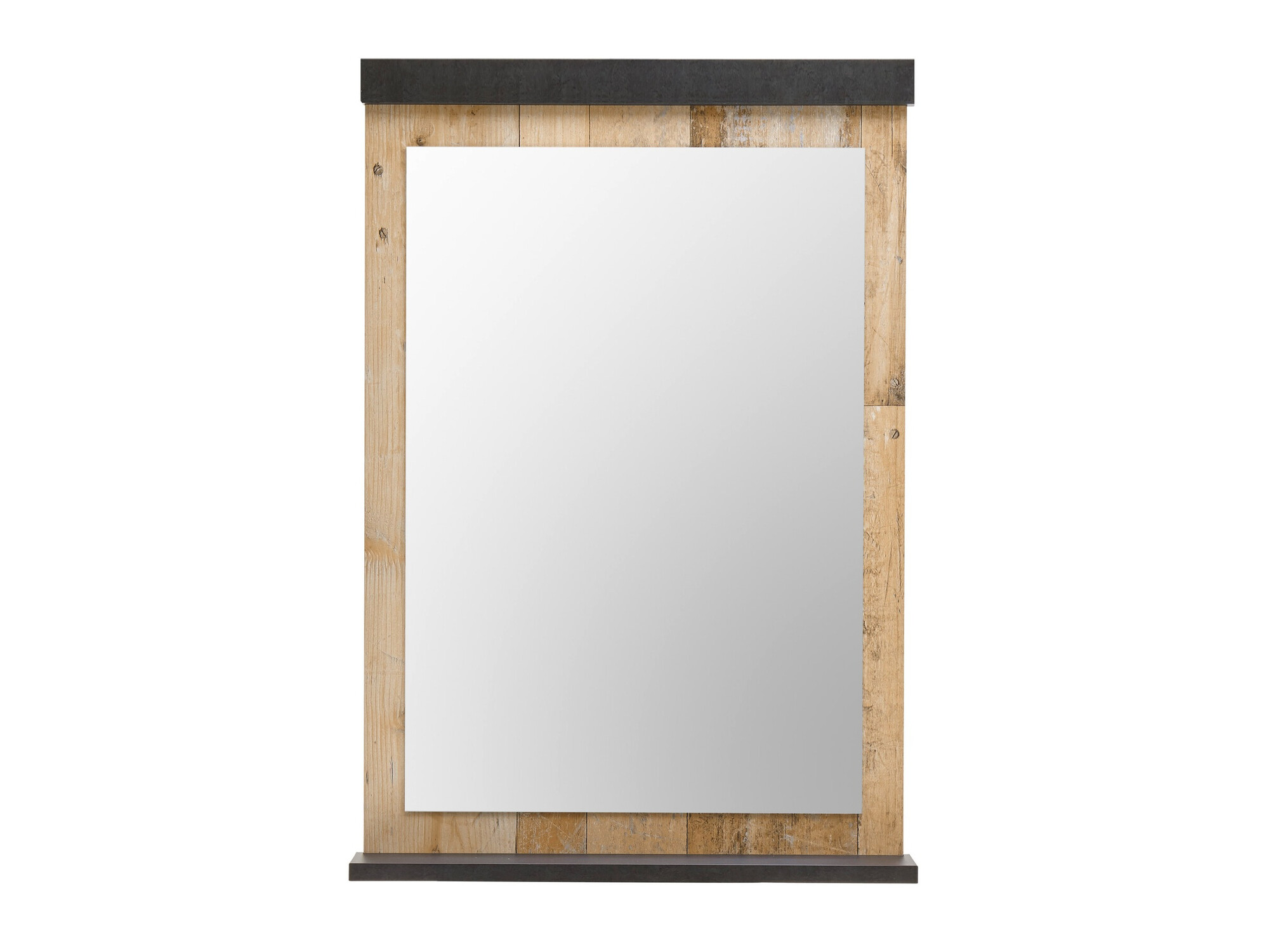 Spejl Cirtale 127 (Antracit + Modnet træ)