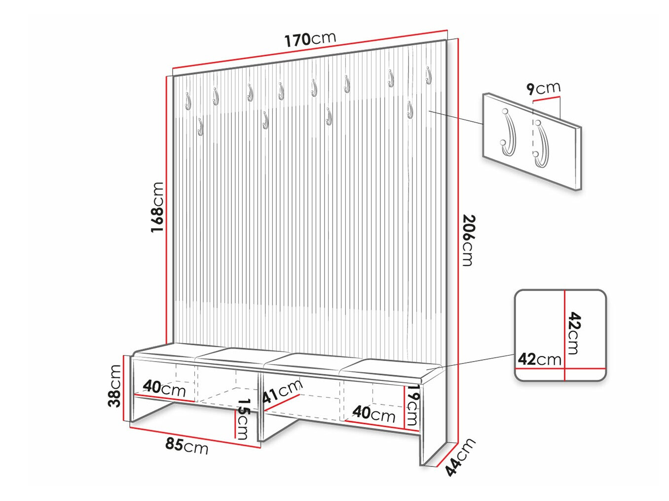 Entrésæt Donio V (Artisan eg + Manila 02)