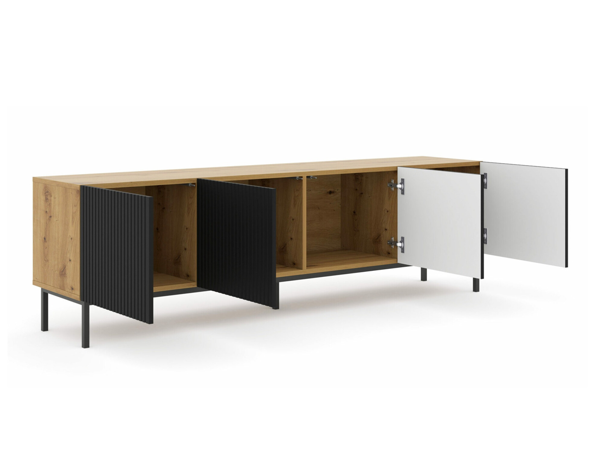 TV-bord Mirmaro 103 (Sort + Artisan eg)