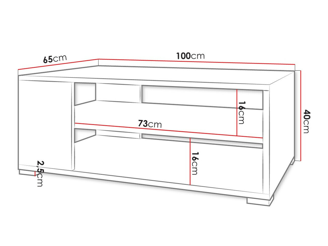 Sofabord Comfivo Casus