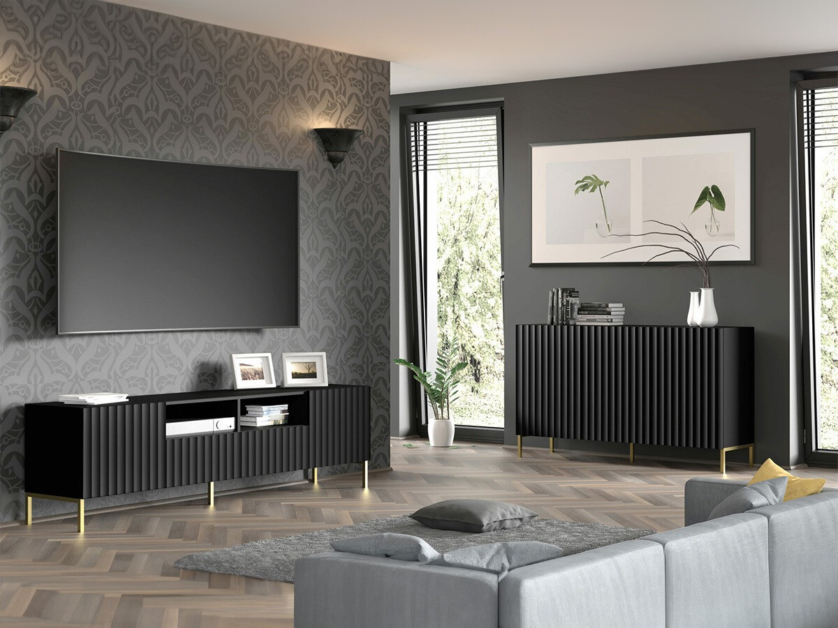 Stuemøbelsæt Soropho 105 (Sort)