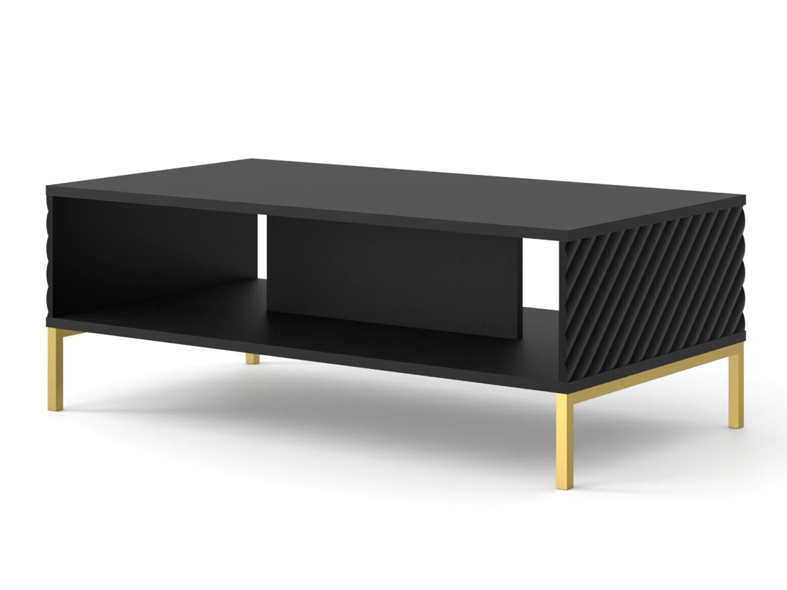 Stuemøblersæt Fivremu 107 (Sort)