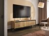 TV-bord Fernolu 104 (Artisan eg + Sort)