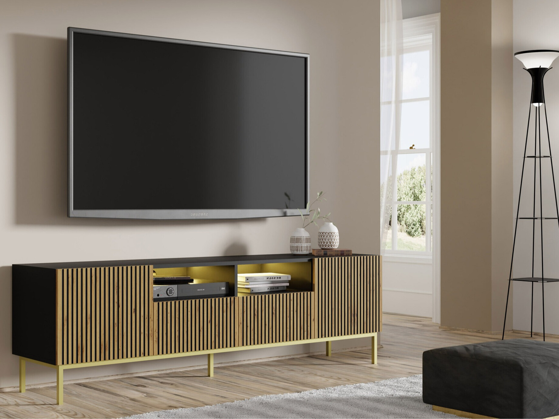 TV-bord Talsalu 100 (Gylden)