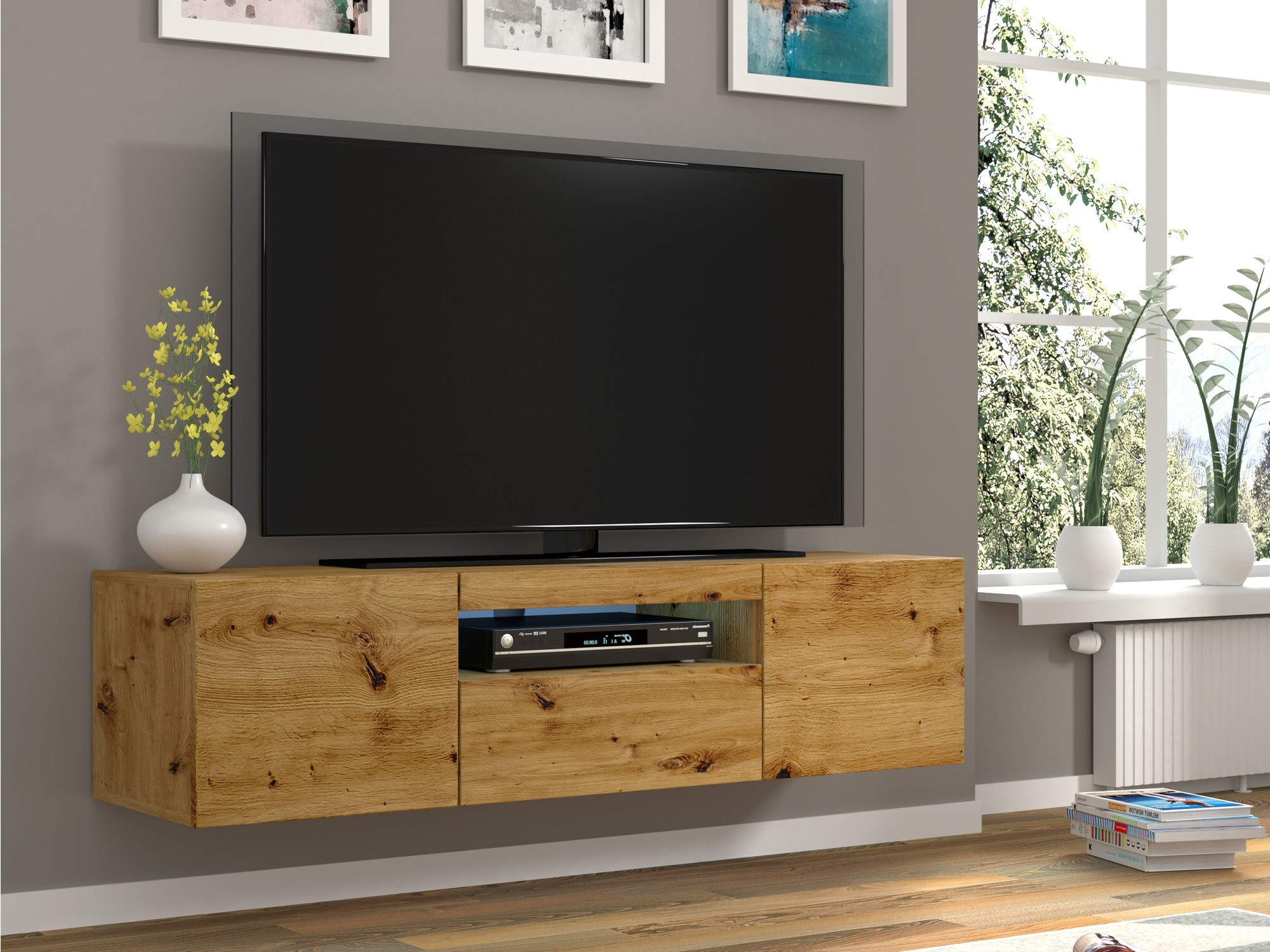 TV-bord Morteo 103 (Artisan eg)