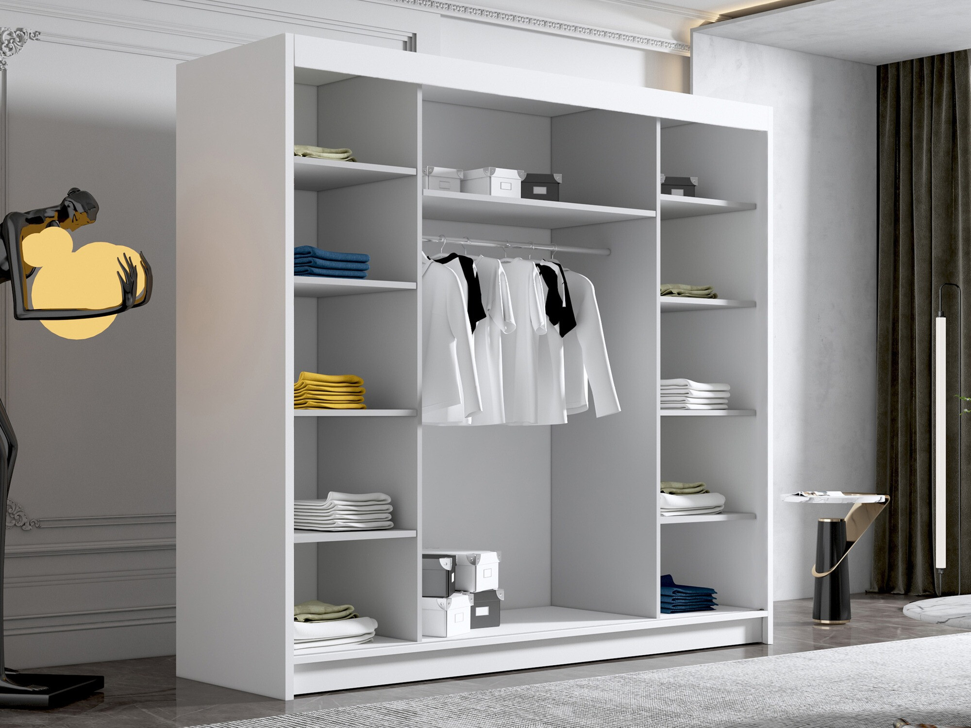 Garderobeskab Closico Plenor VI (Kashmir)