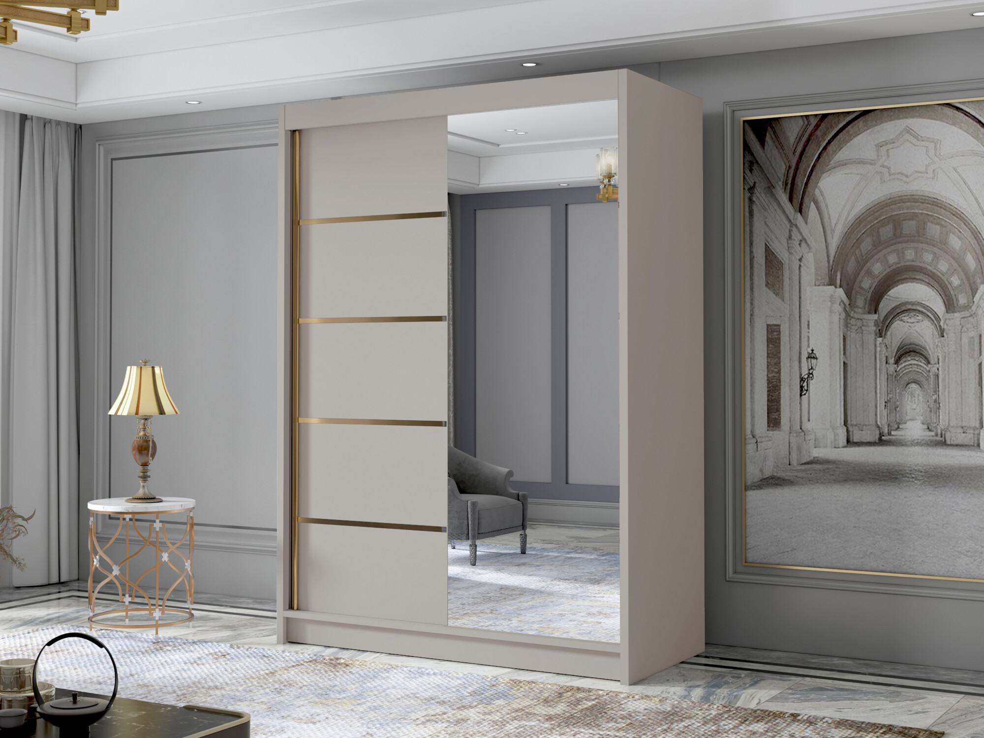 Garderobeskab Closico Fornix III (Kashmir)