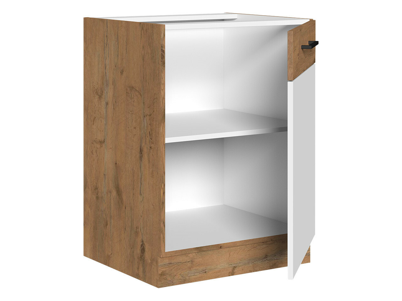 Modulskab med låger Wood Grey 116