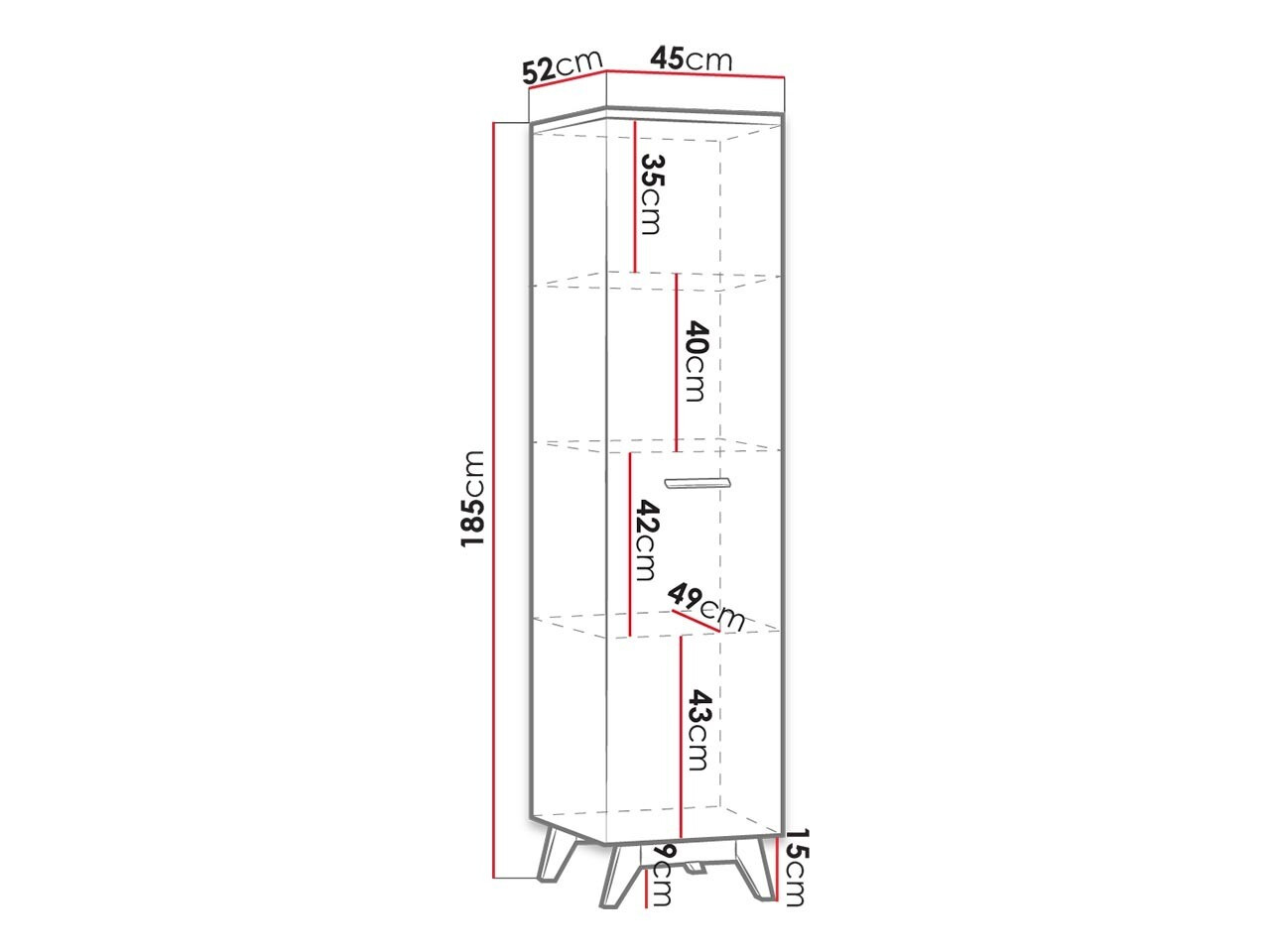 Garderobeskab Sorvera 101