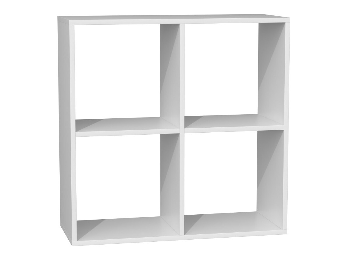Hjørneskrivebord Mandeville 125 (Mat hvid)