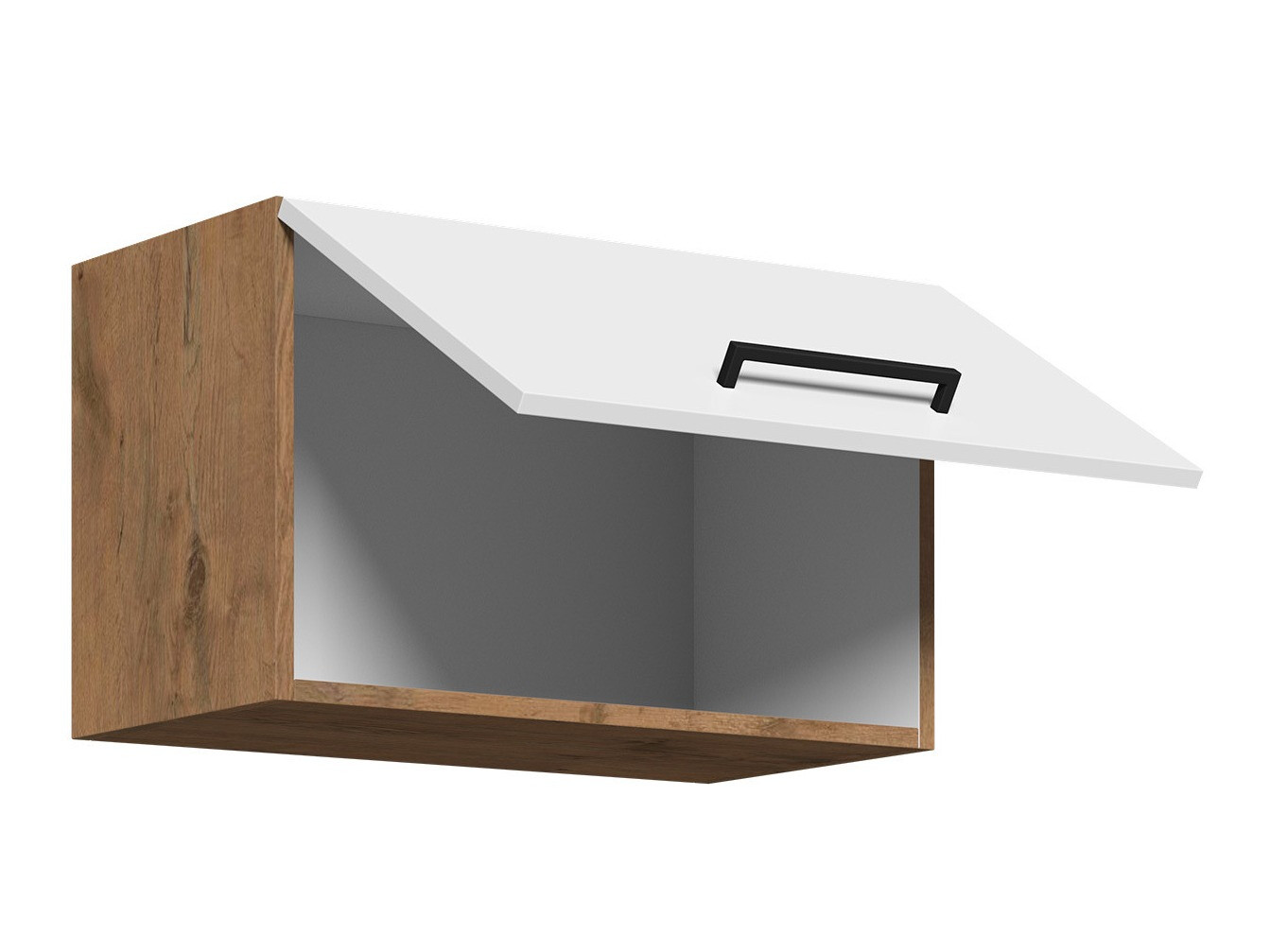 Modulvægskab Wood Dark 109