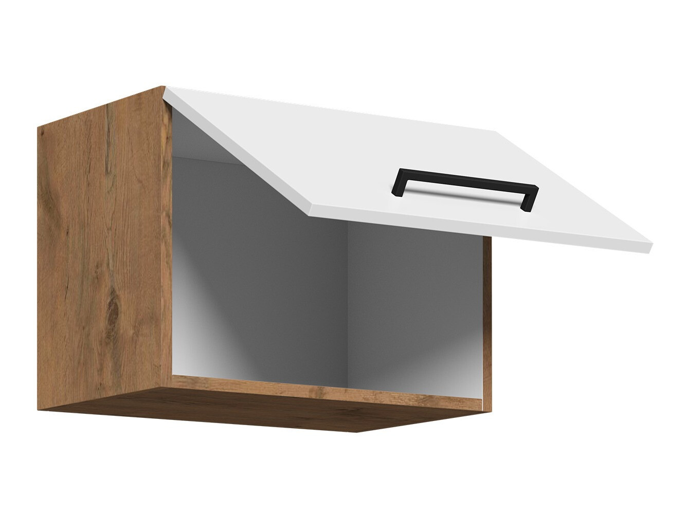 Modulvægskab Wood Dark 111