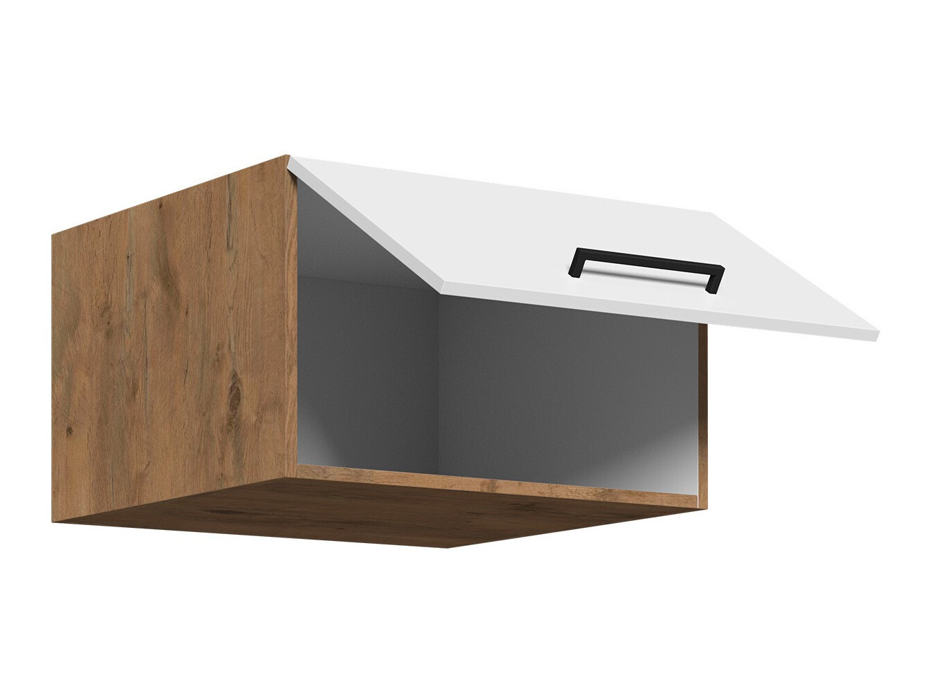 Modulvægskab Wood Grey 124