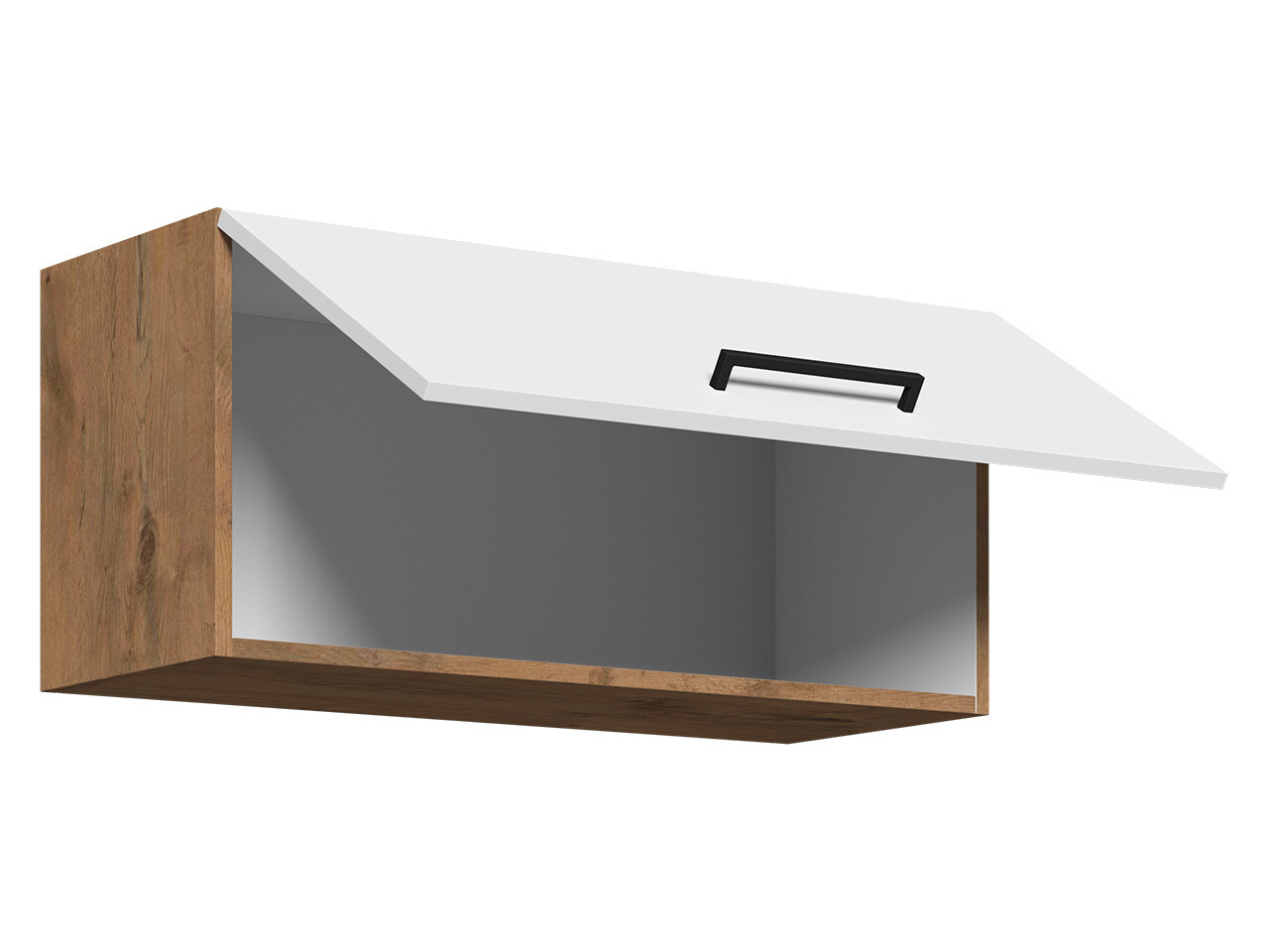 Modulvægskab Wood Grey 129