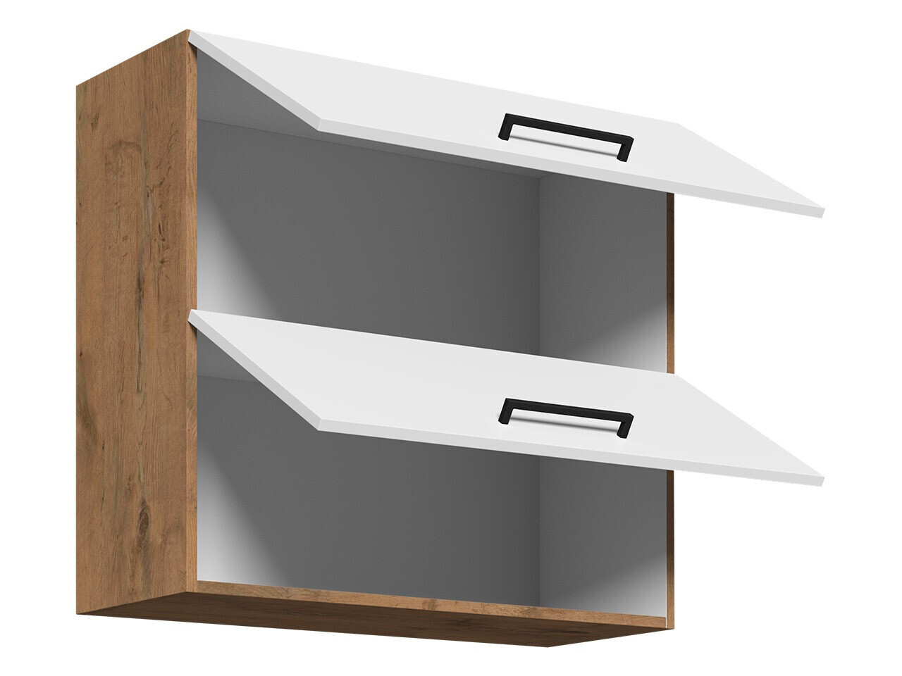 Modulvægskab Wood White 109