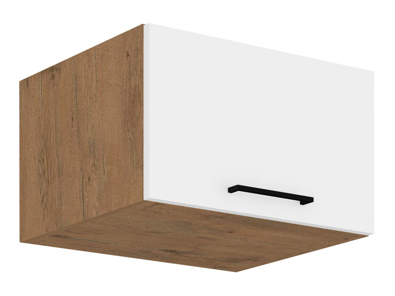 Modulvægskab Wood White 124