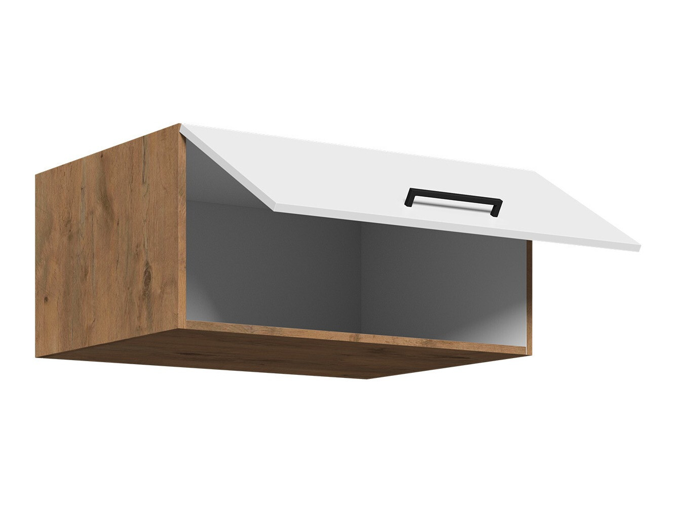 Modulvægskab Wood White 134