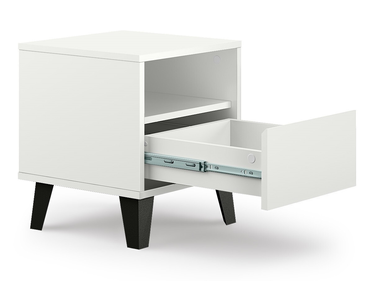 Sengebord Mandeville 123 (Hvid)
