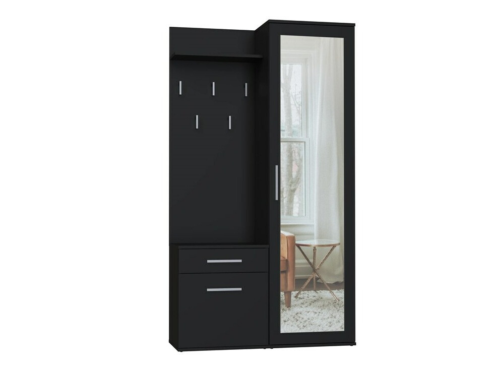 Entrésæt Mandeville 126 (Mat sort)