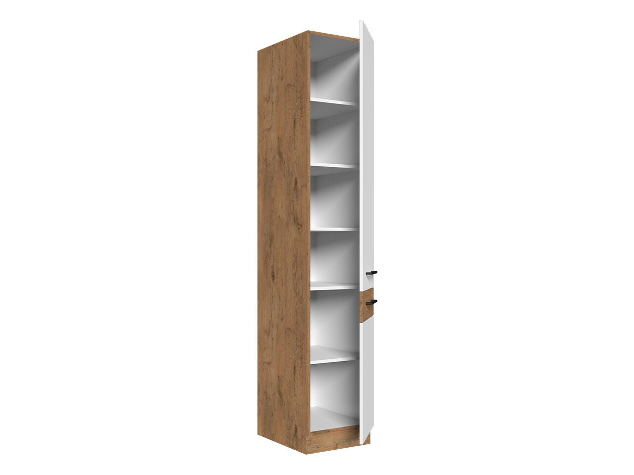 Modulskab med låger Wood Grey 119