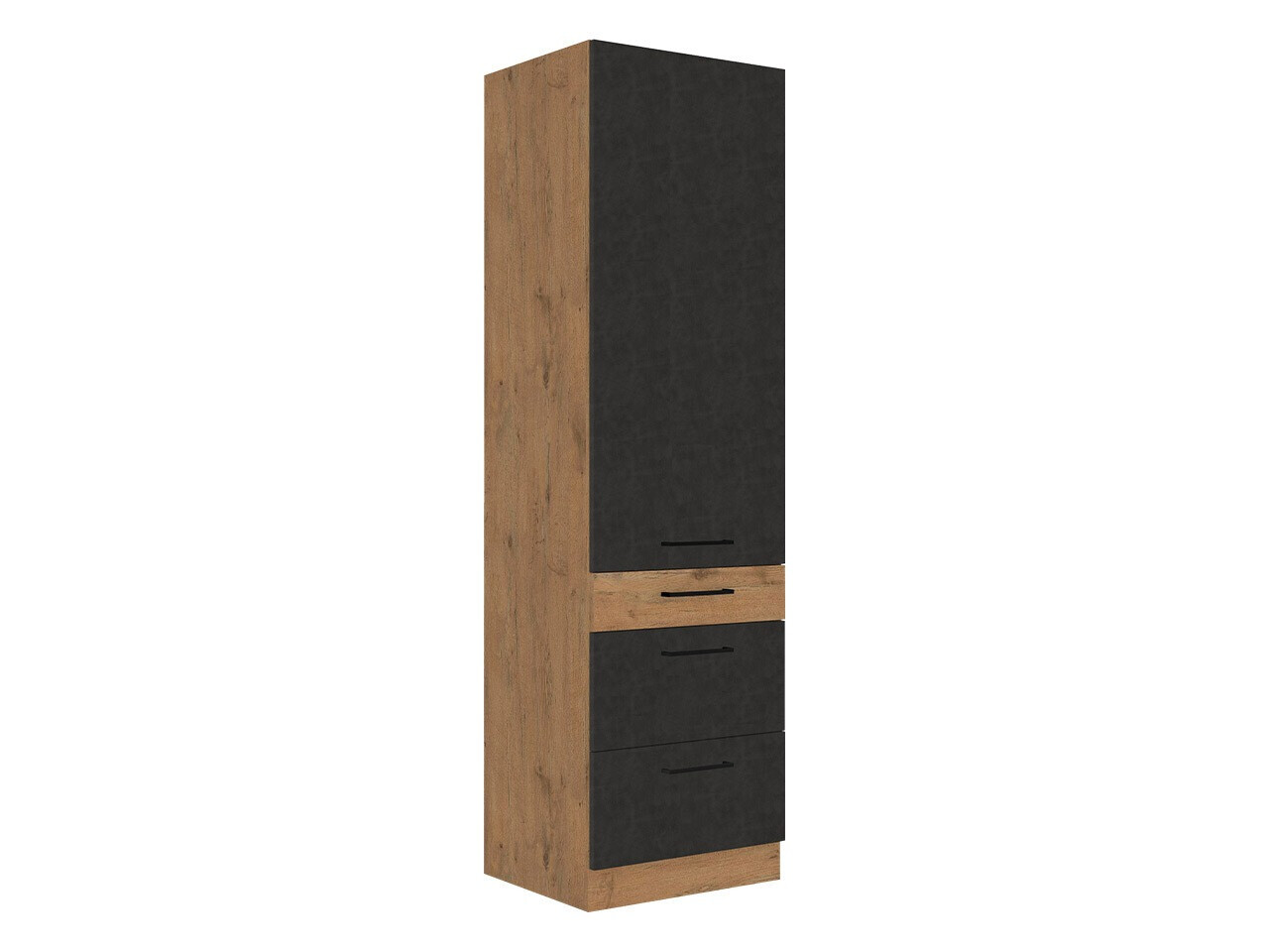Modulskab med låger Wood Grey 127
