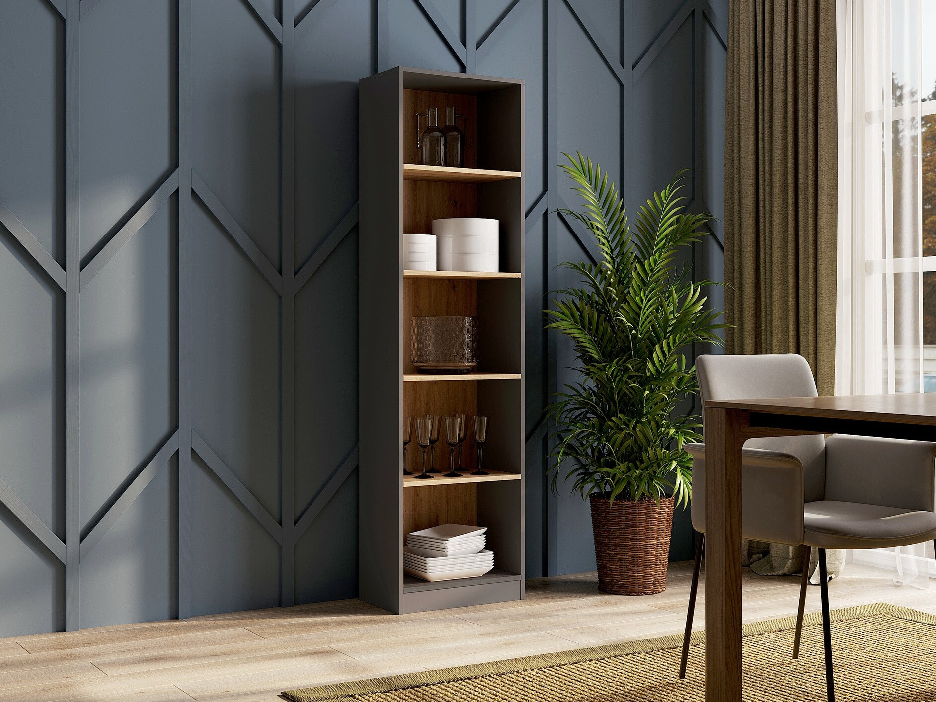 Reol Mandeville 188 (Antracit)