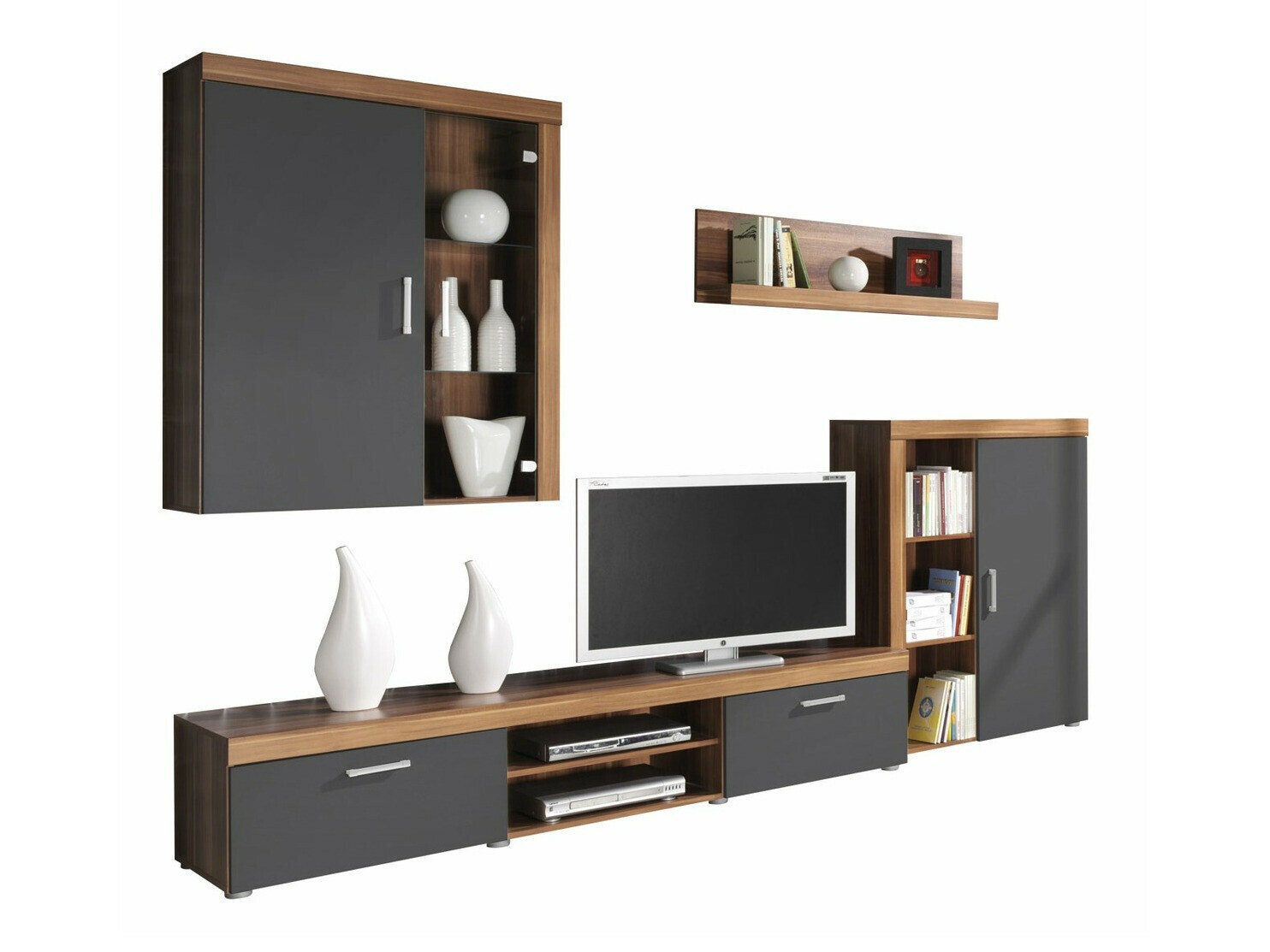 Stuemøbelsæt Cormiru 110 (Blomme + grafit)