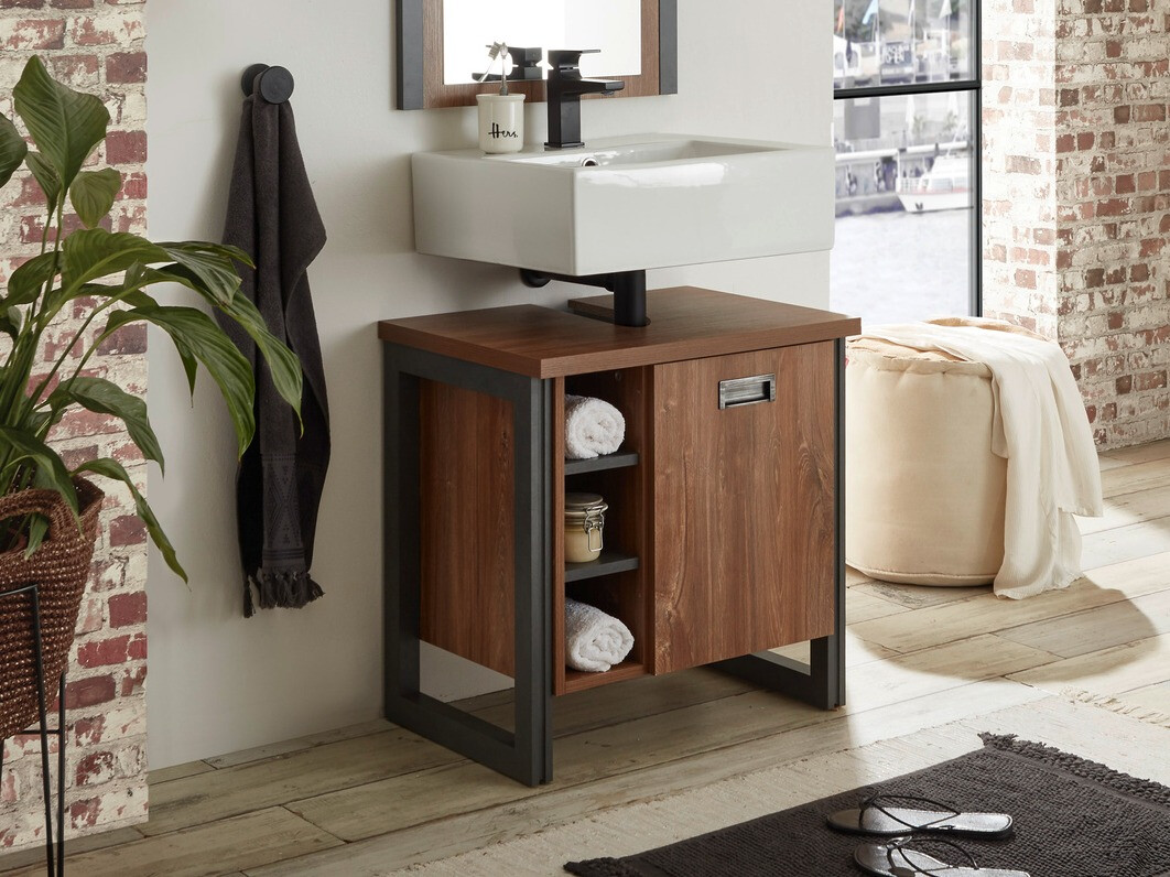 Stående badeværelseskab til håndvask Virmeli 138