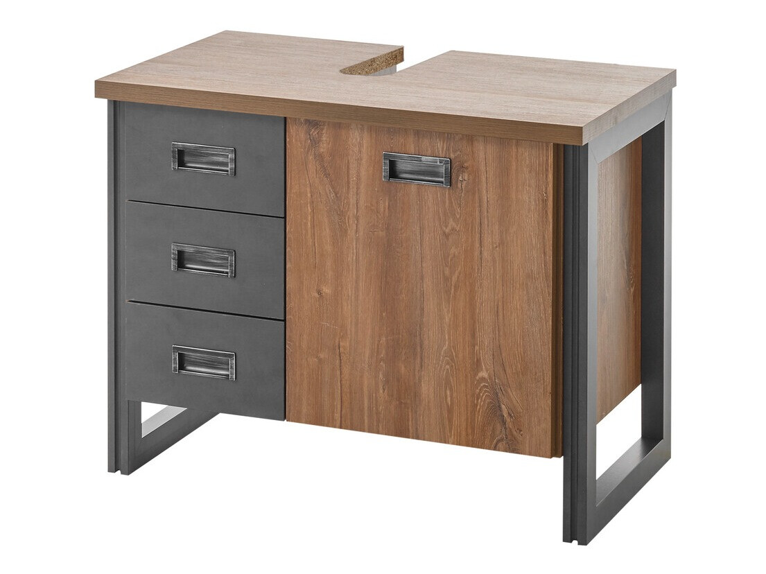 Stående badeværelseskab til håndvask Virmeli 140