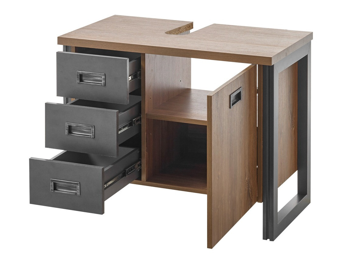 Stående badeværelseskab til håndvask Virmeli 140