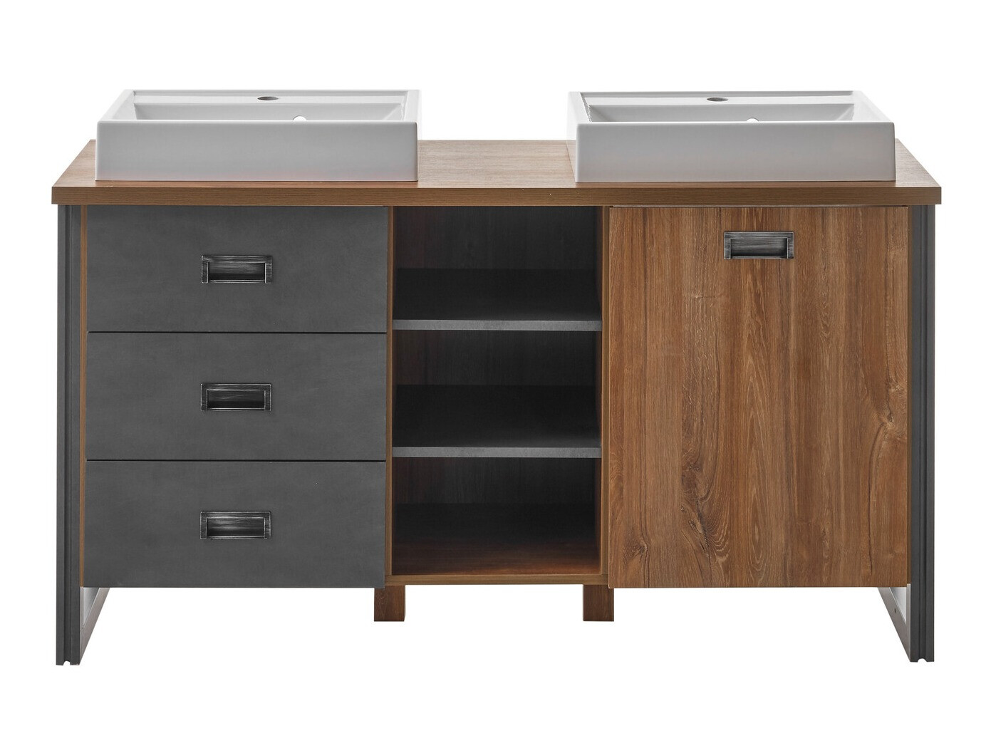 Stående badeværelseskab til håndvask Virmeli 141