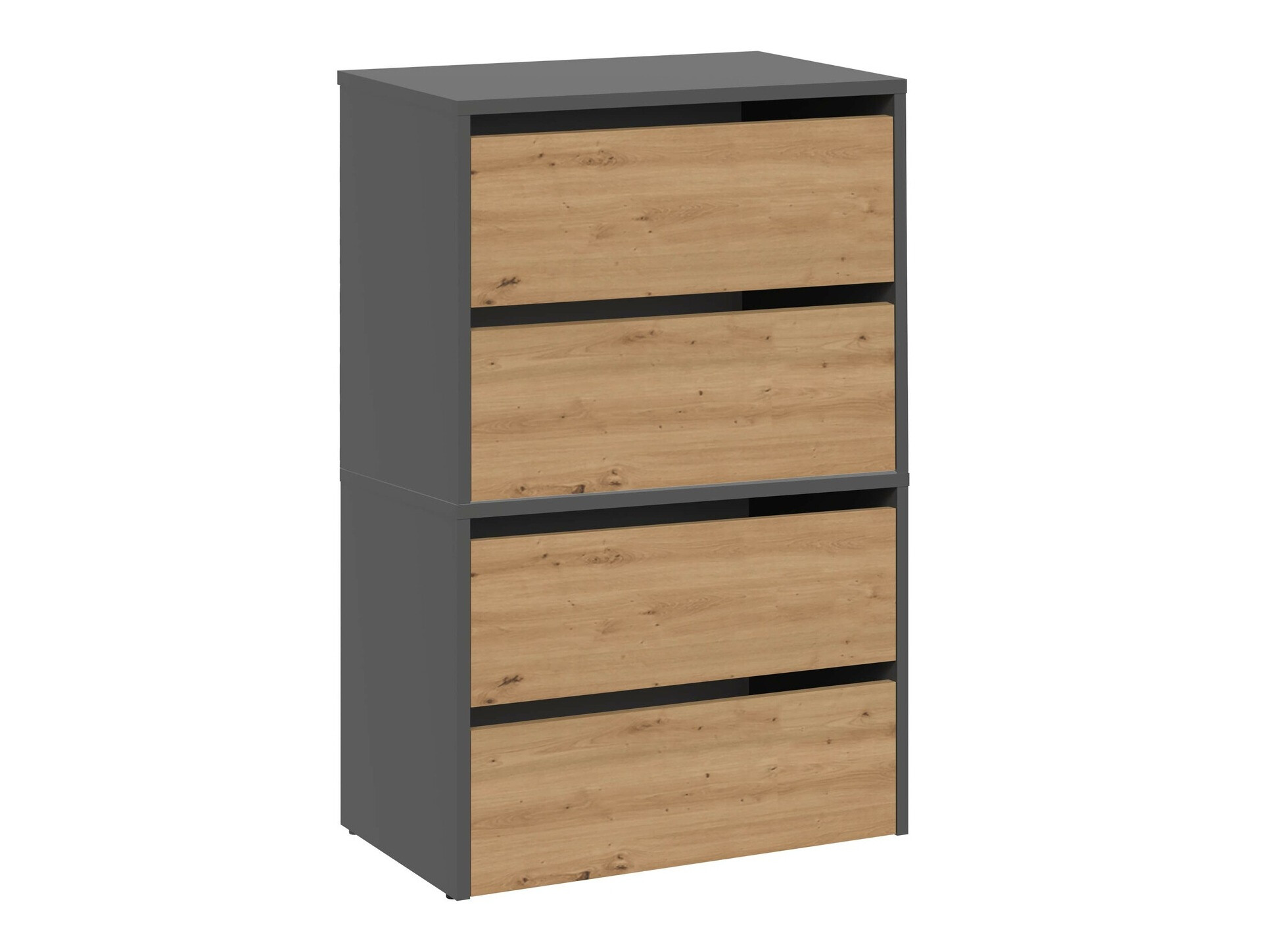 Skoskab Mandeville 223 (Antracit + Artisan eg)