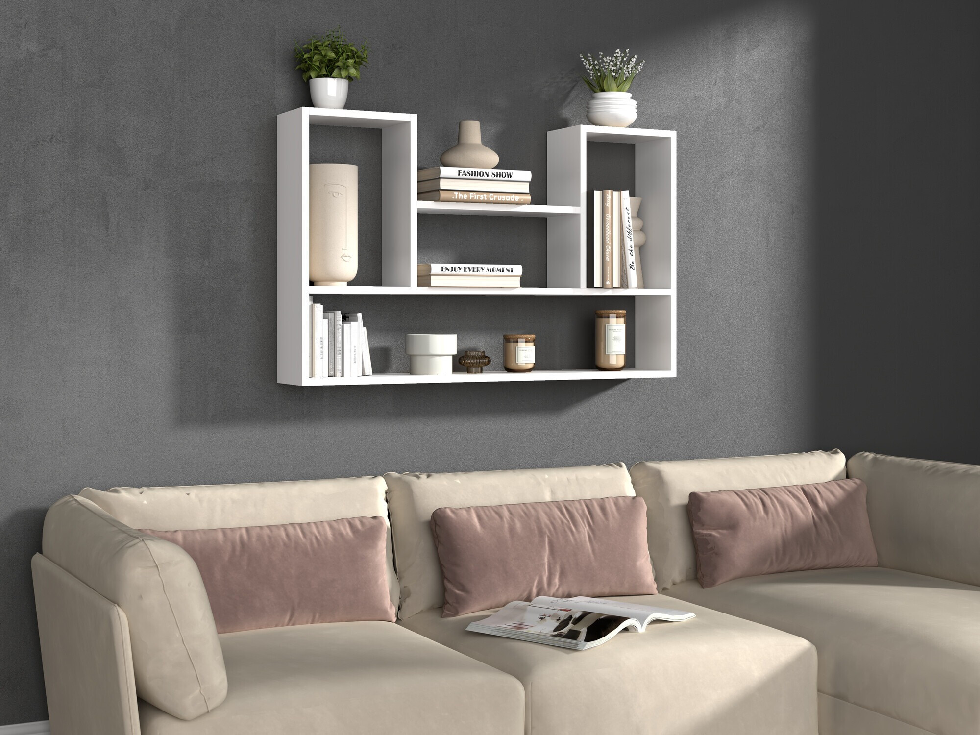 Vægreol Mandeville 225 (Hvid)