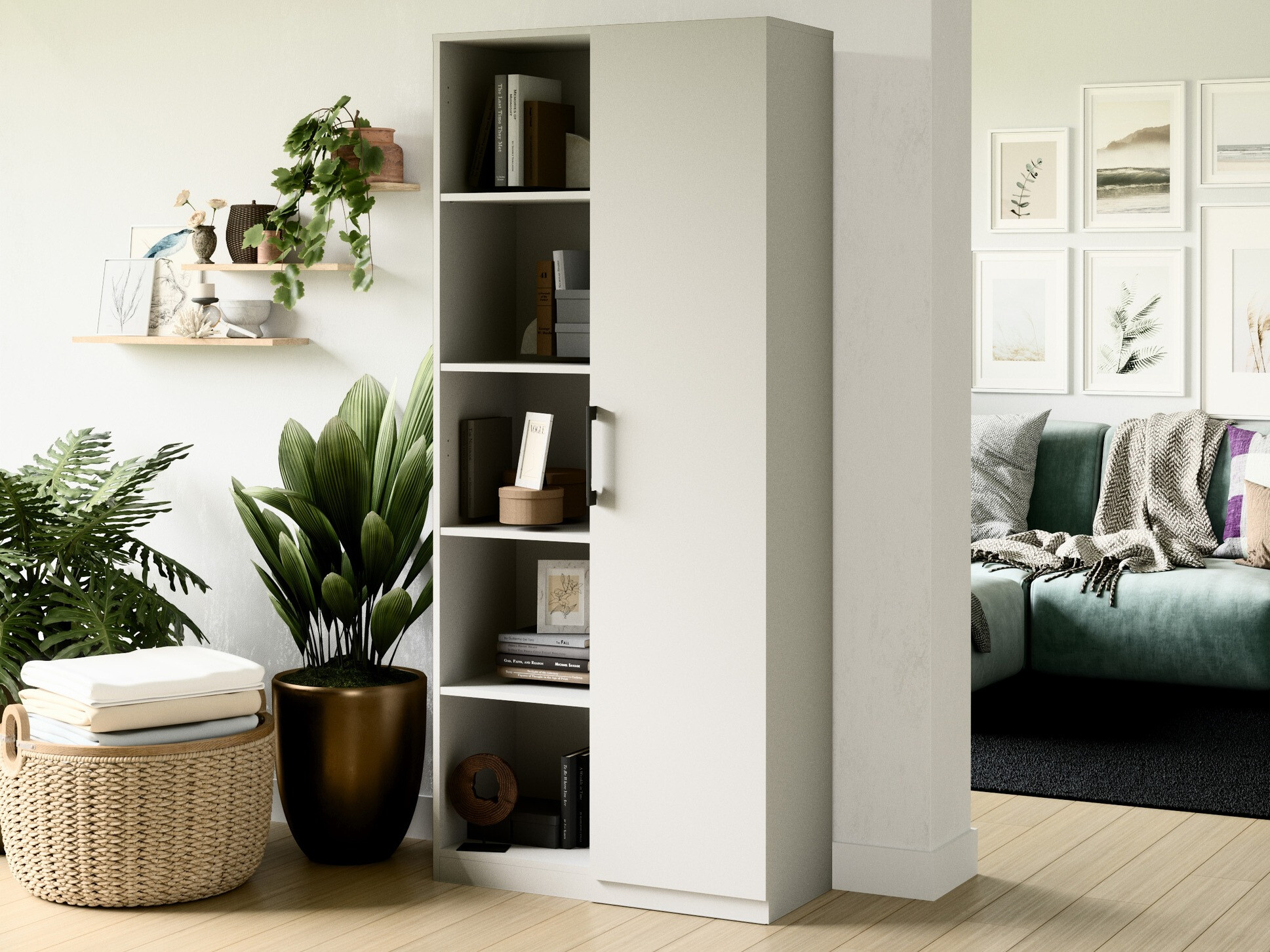 Reol Elbvelu 122 (Hvid)