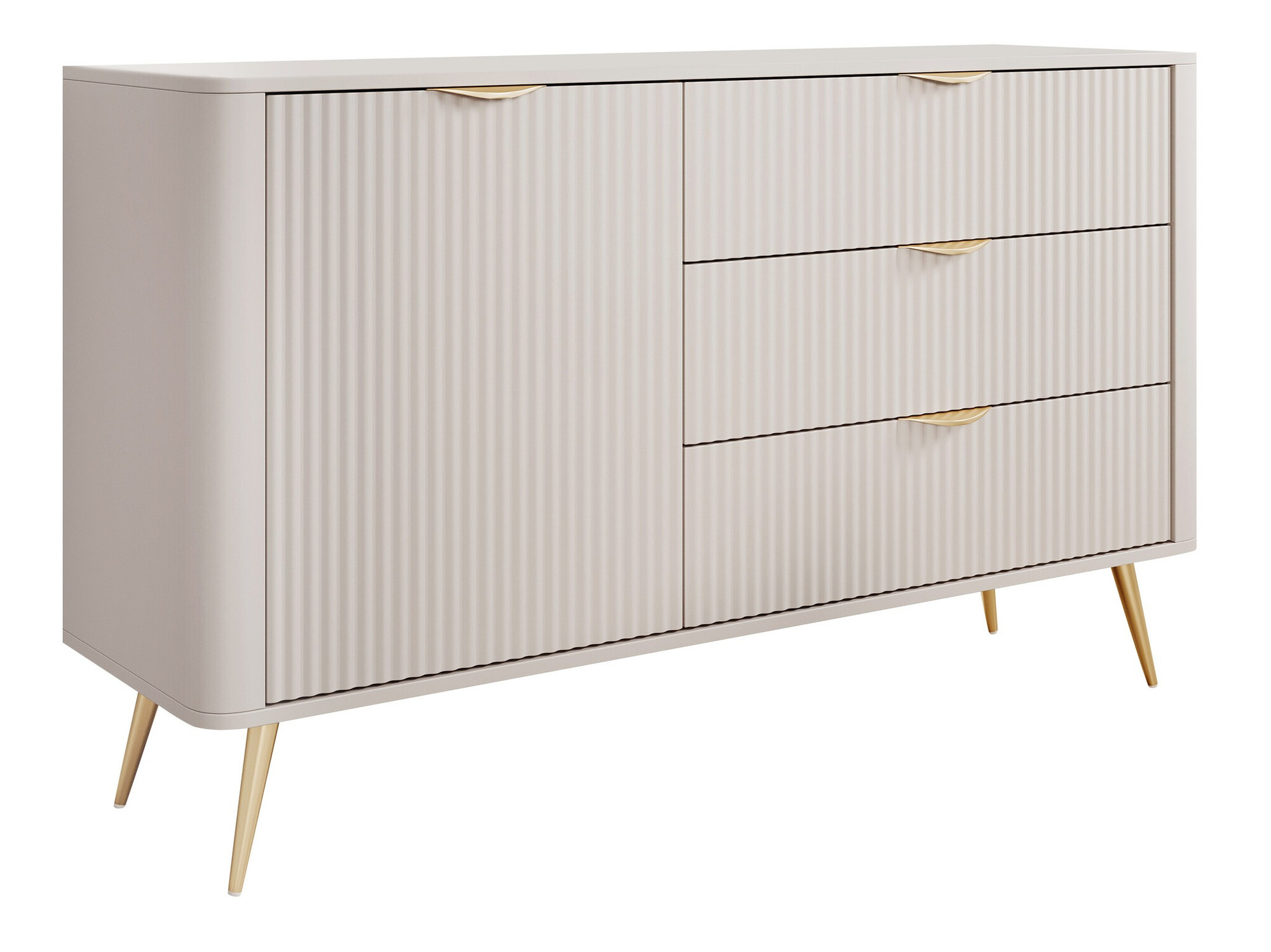 Kommode Lectum (Beige)