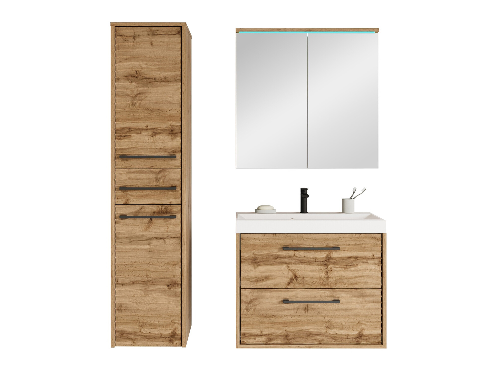 Badeværelsessæt Sarasota 173 (Wotan eg)