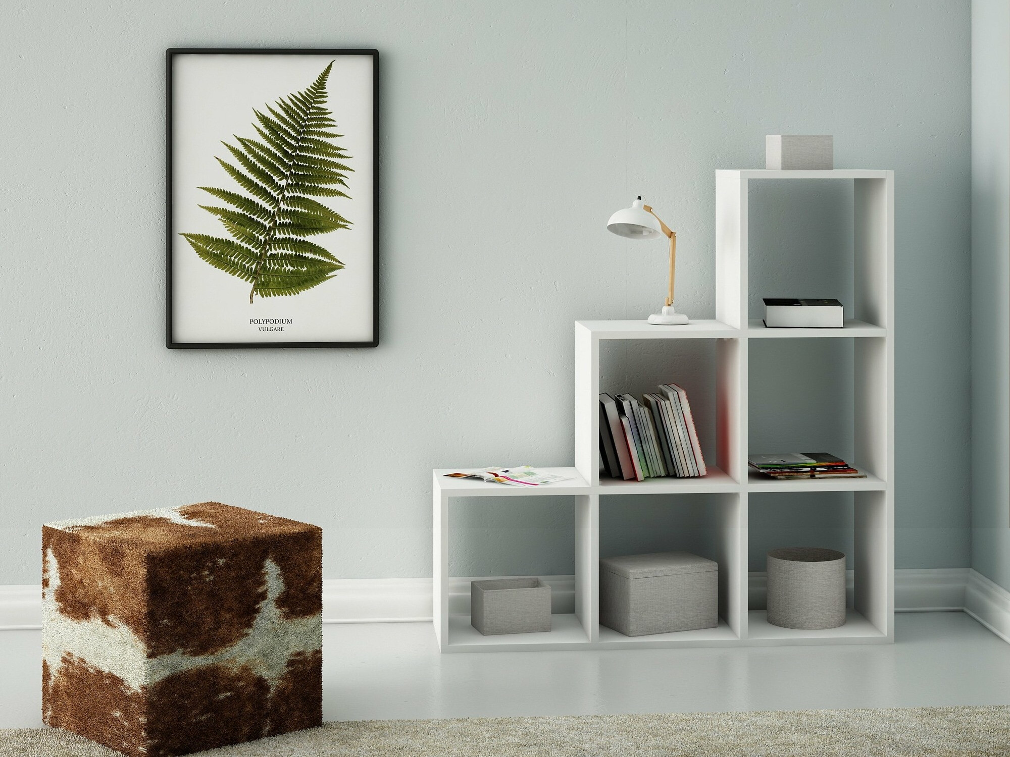 Reol Mandeville 232 (Hvid)