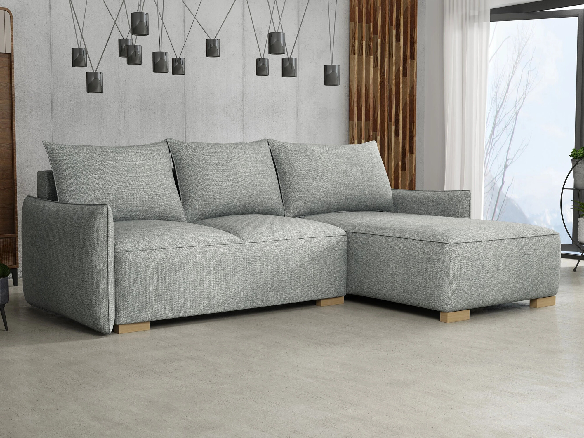 Hjørnesofa Columbus 217 (Stark 379)