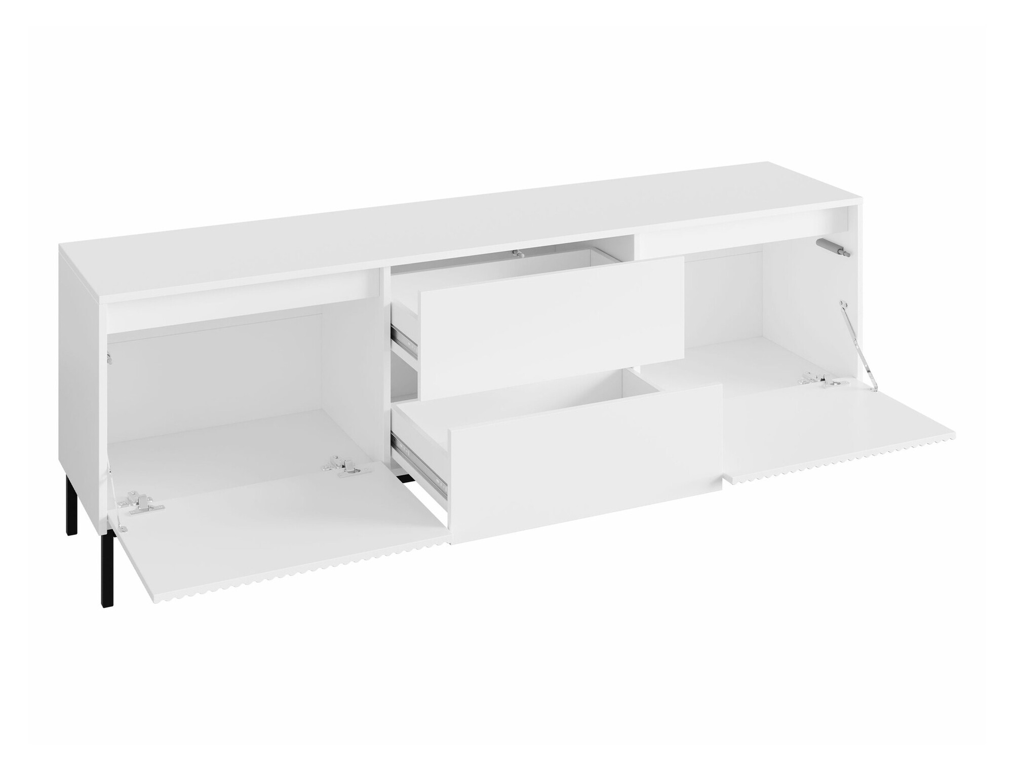 TV-bord Comfivo Delruva 104 (Hvid)