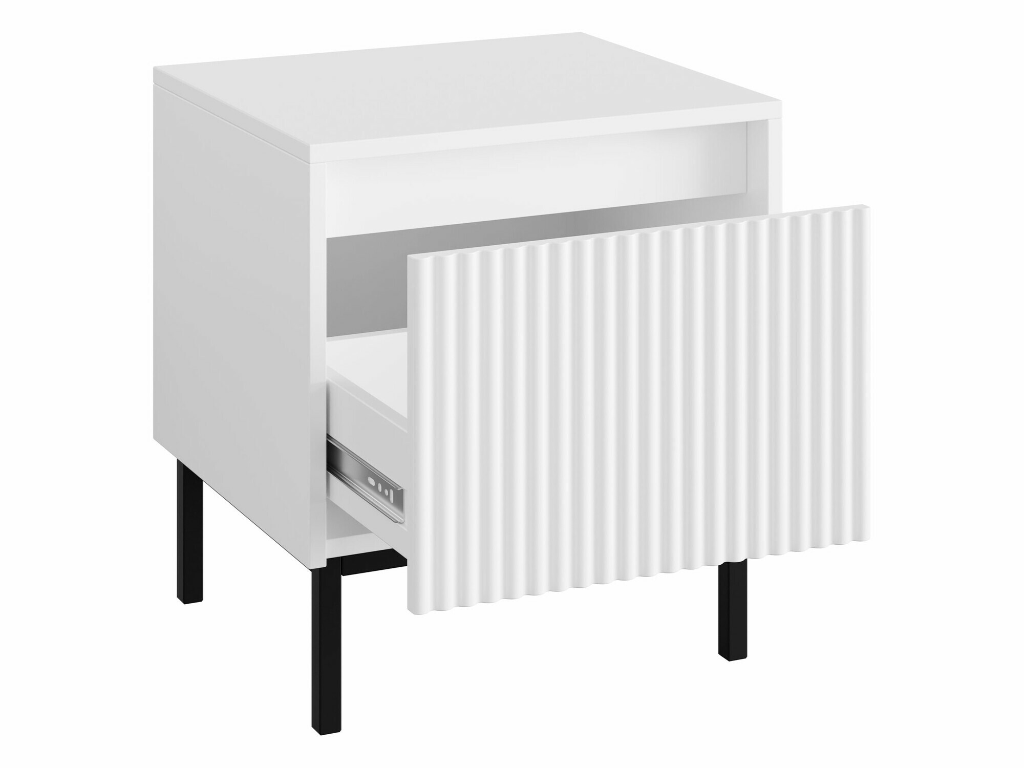 Sengebord Comfivo Delruva (Hvid)