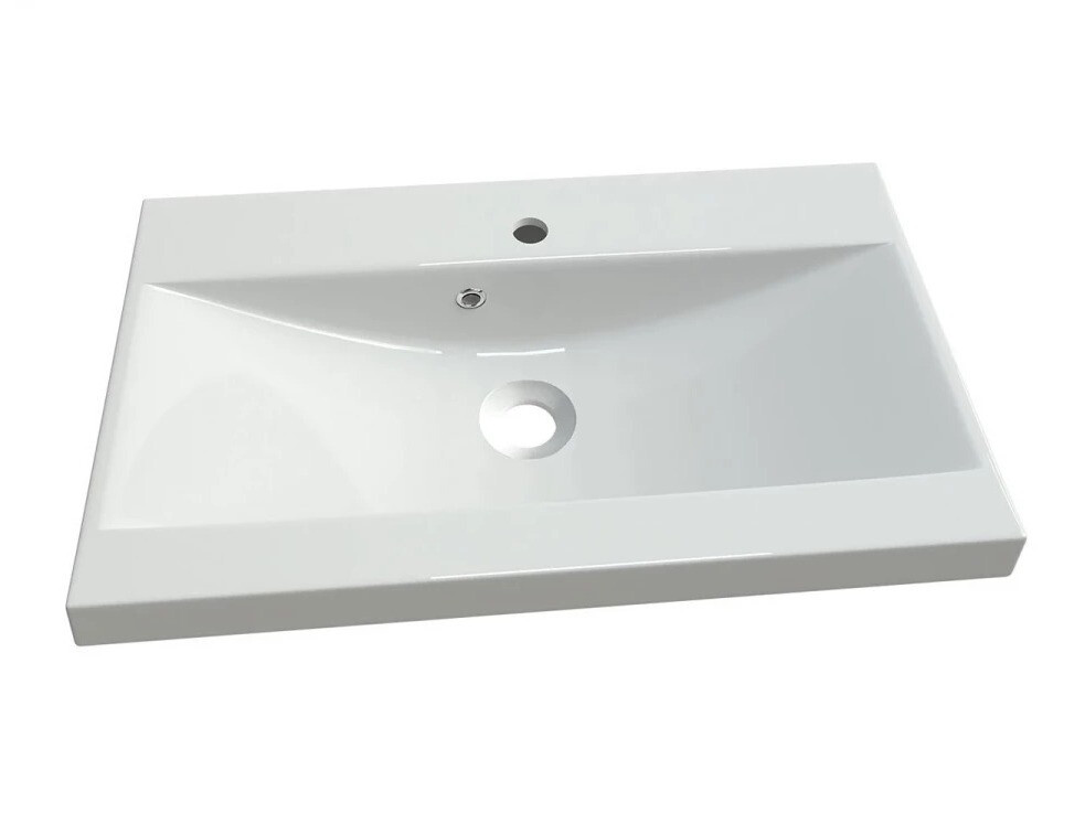 Badeværelsessæt Sarasota 140 (Glansfuld hvid + Hvid)