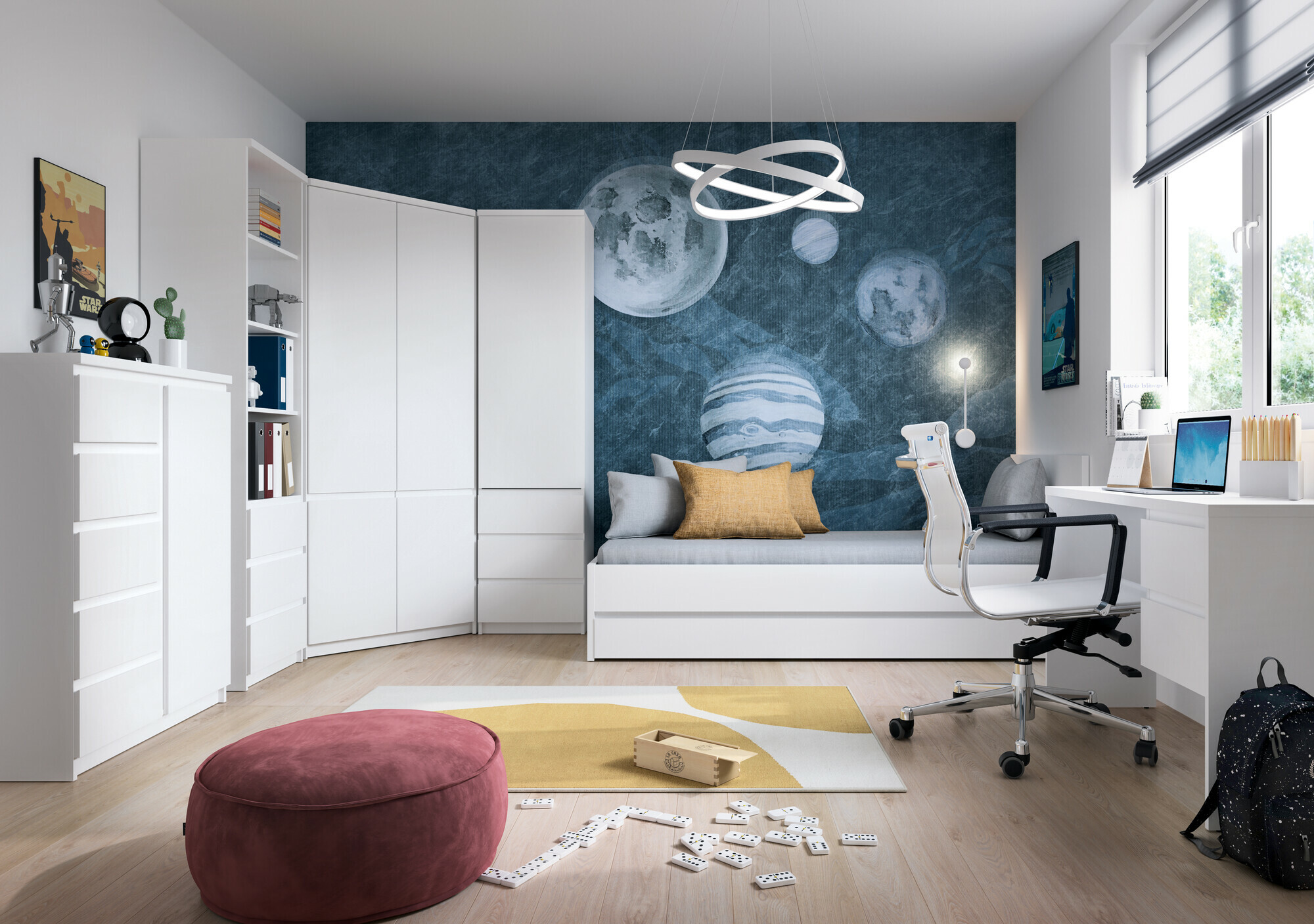 Opbevaringsboks Merfere 105 (Hvid)