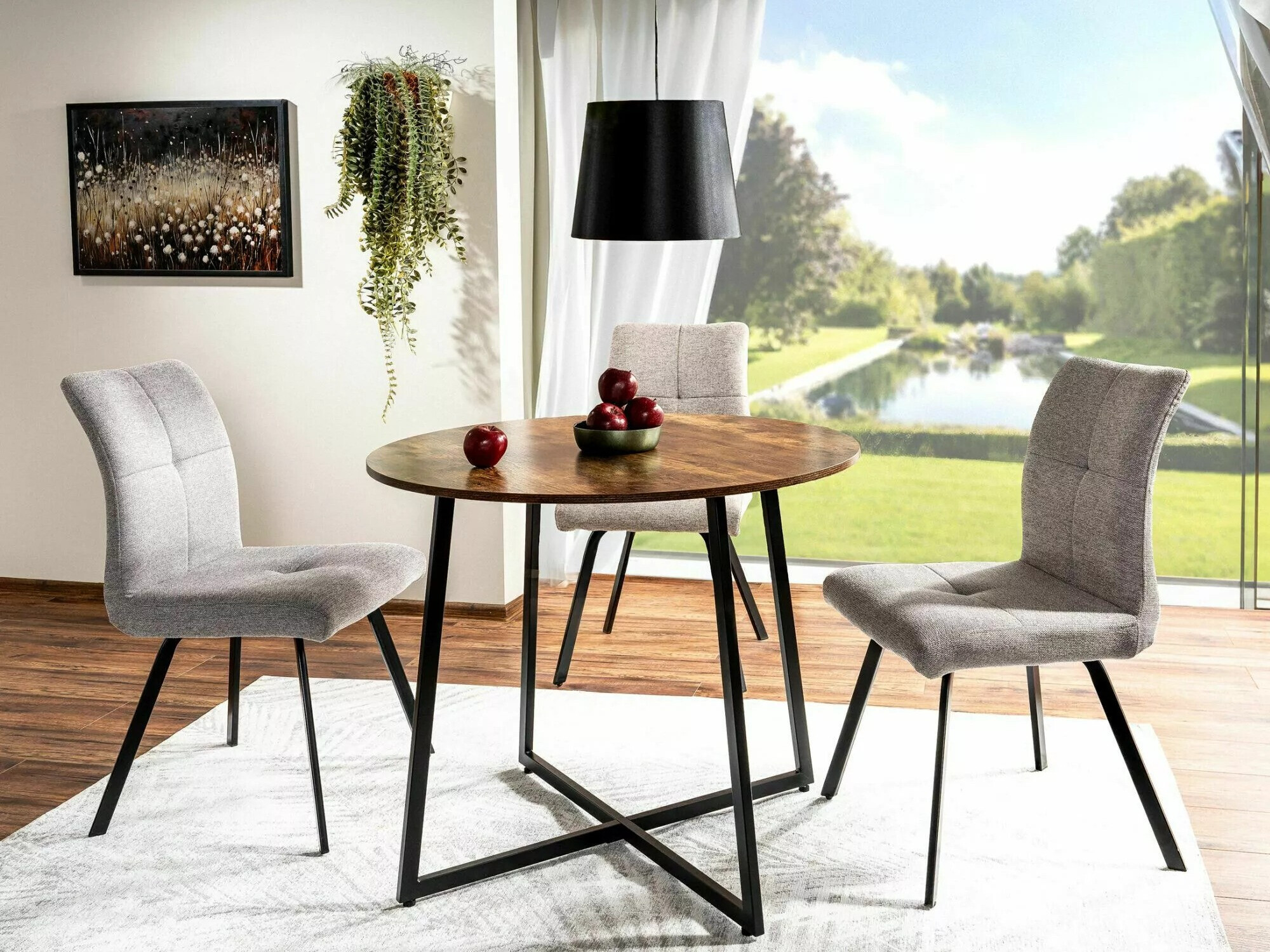 Bord Detroit 131 (Brun)